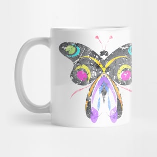 Butterfly fossil colorful design or insect fossil illustration Mug